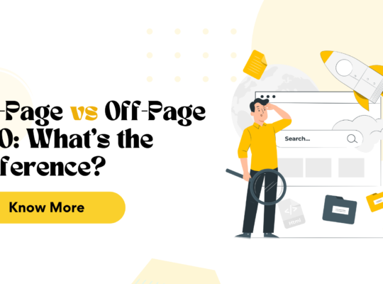 On-Page and Off-Page SEO