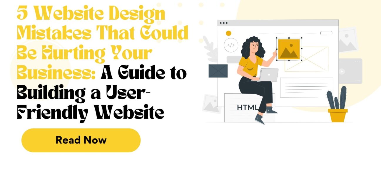 website design mistake