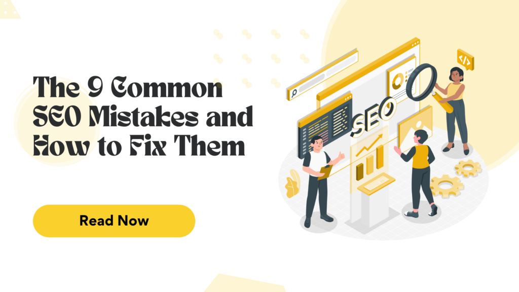common SEO mistakes