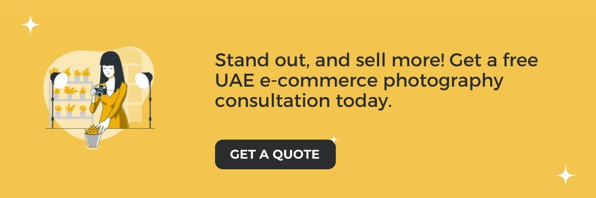 E-commerce photography services in the UAE