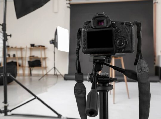 Videography agency video production setup