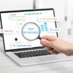 SEO Audit Dubai keyword analysis and website optimization dashboard
