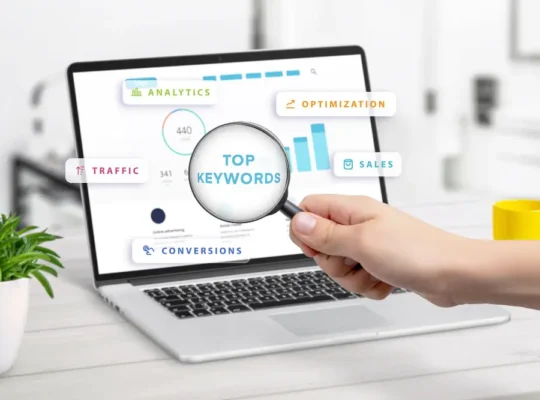 SEO Audit Dubai keyword analysis and website optimization dashboard