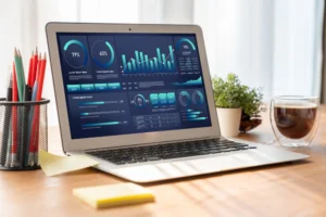 Website Audit dashboard showing website performance and SEO insights for a Dubai business