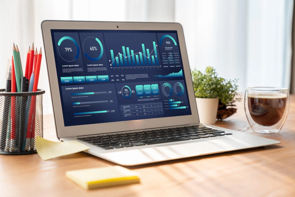 Website Audit dashboard showing website performance and SEO insights for a Dubai business